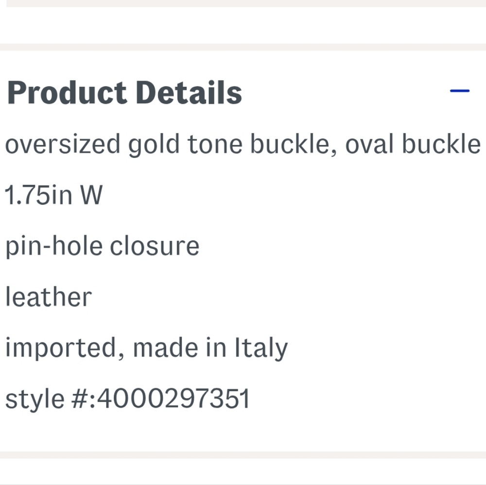 Botegga Del Couio Women's Black Gold Large Buckle Italian Leather Belt - Picture 2 of 6